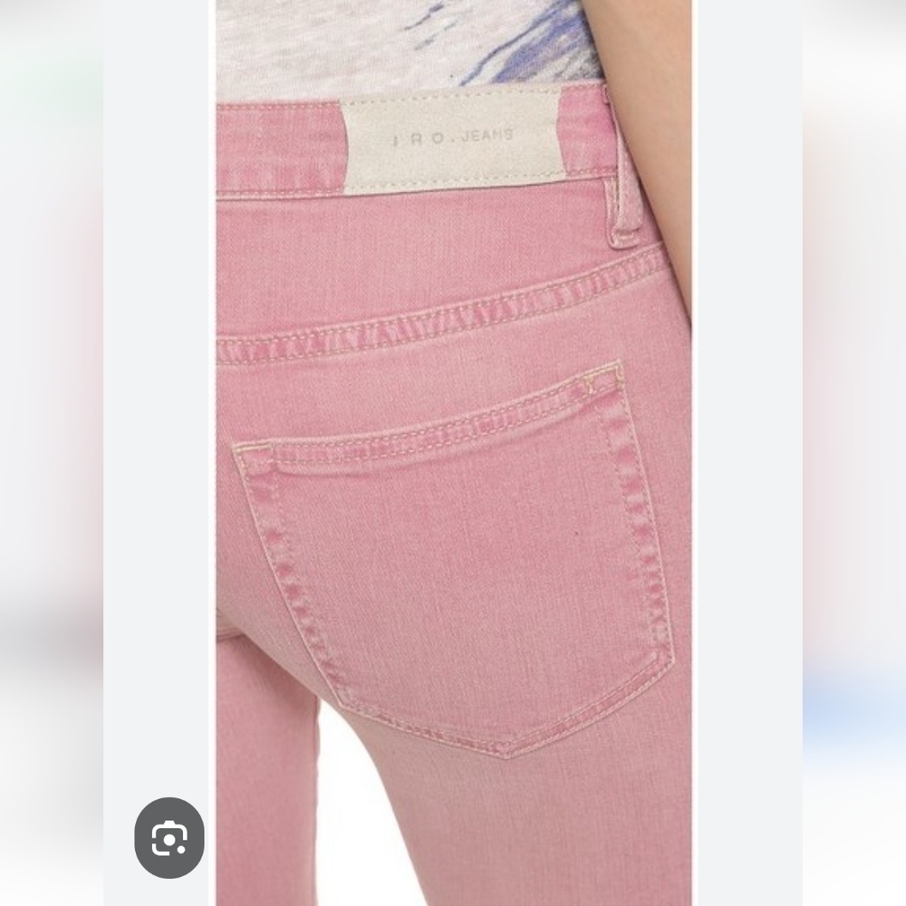 IRO JEANS PINK Narkyce Skinny in Old Pink JEANS Old Pink Size 25 - Picture 4 of 16